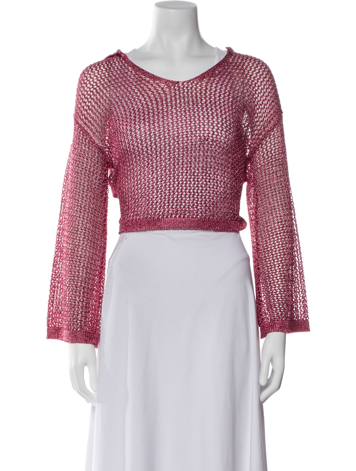 Cult Gaia Scoop Neck Sweater