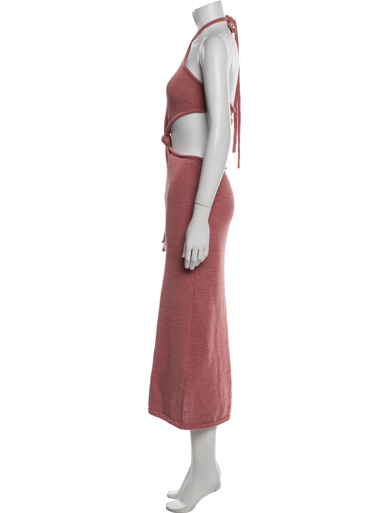 Cult Gaia Halterneck Midi Length Dress