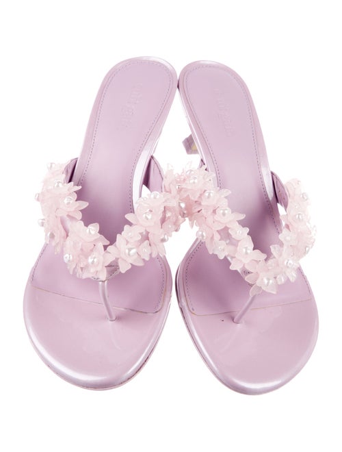 Cult Gaia Satin Slides