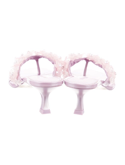 Cult Gaia Satin Slides