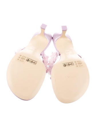 Cult Gaia Satin Slides