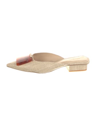 Cult Gaia Raffia Mules