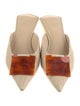 Cult Gaia Raffia Mules