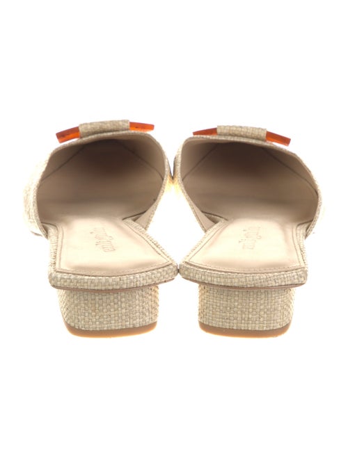 Cult Gaia Raffia Mules
