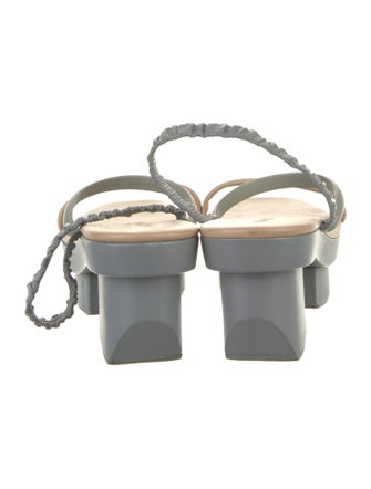 Cult Gaia Leather Slides