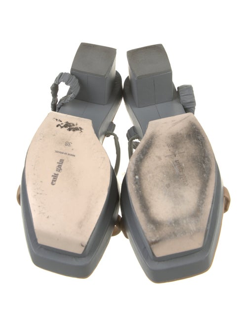 Cult Gaia Leather Slides