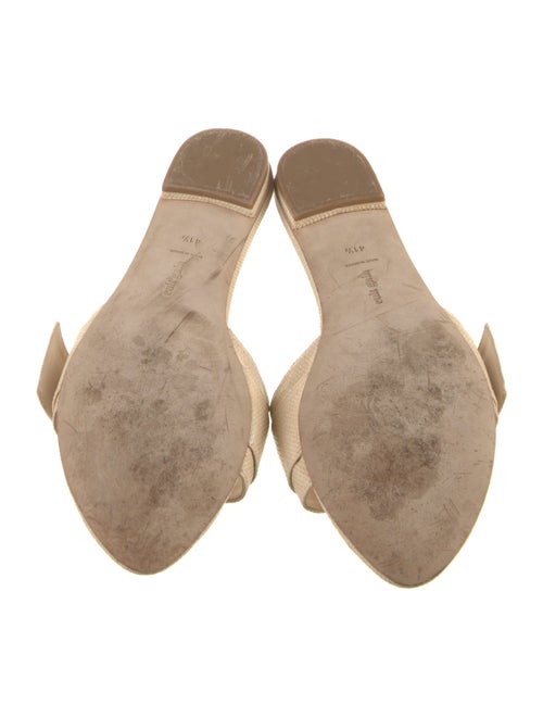 Cult Gaia Raffia Slides