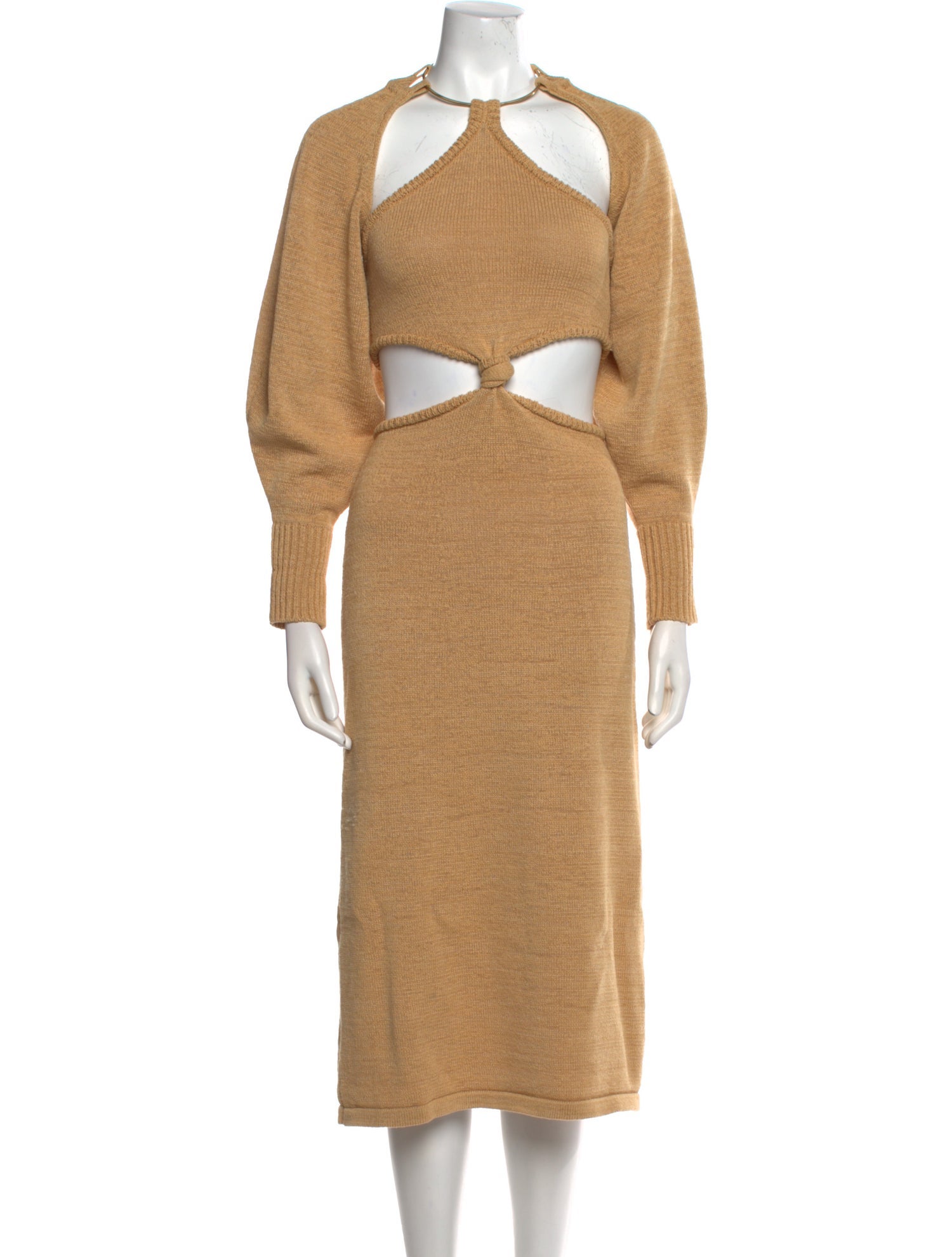 Cult Gaia Halterneck Long Dress