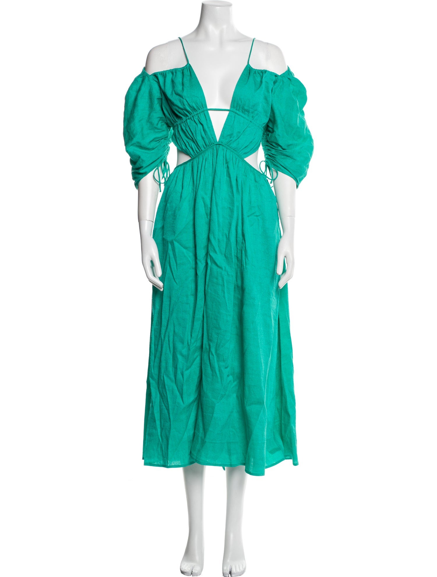 Cult Gaia V-Neck Midi Length Dress w/ Tags