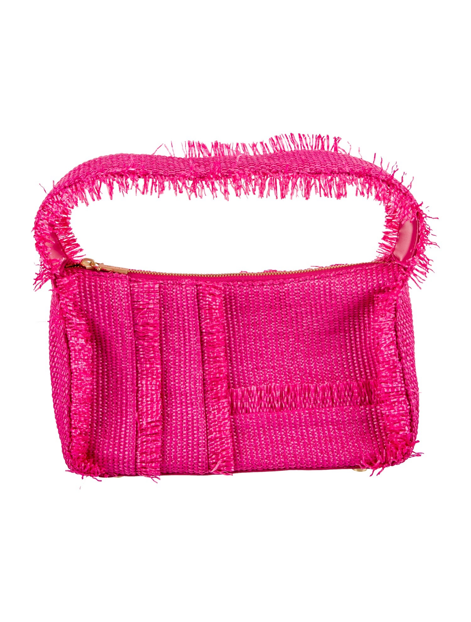Cult Gaia Raffia Top Handle Bag