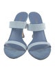 Cult Gaia Denim Slides