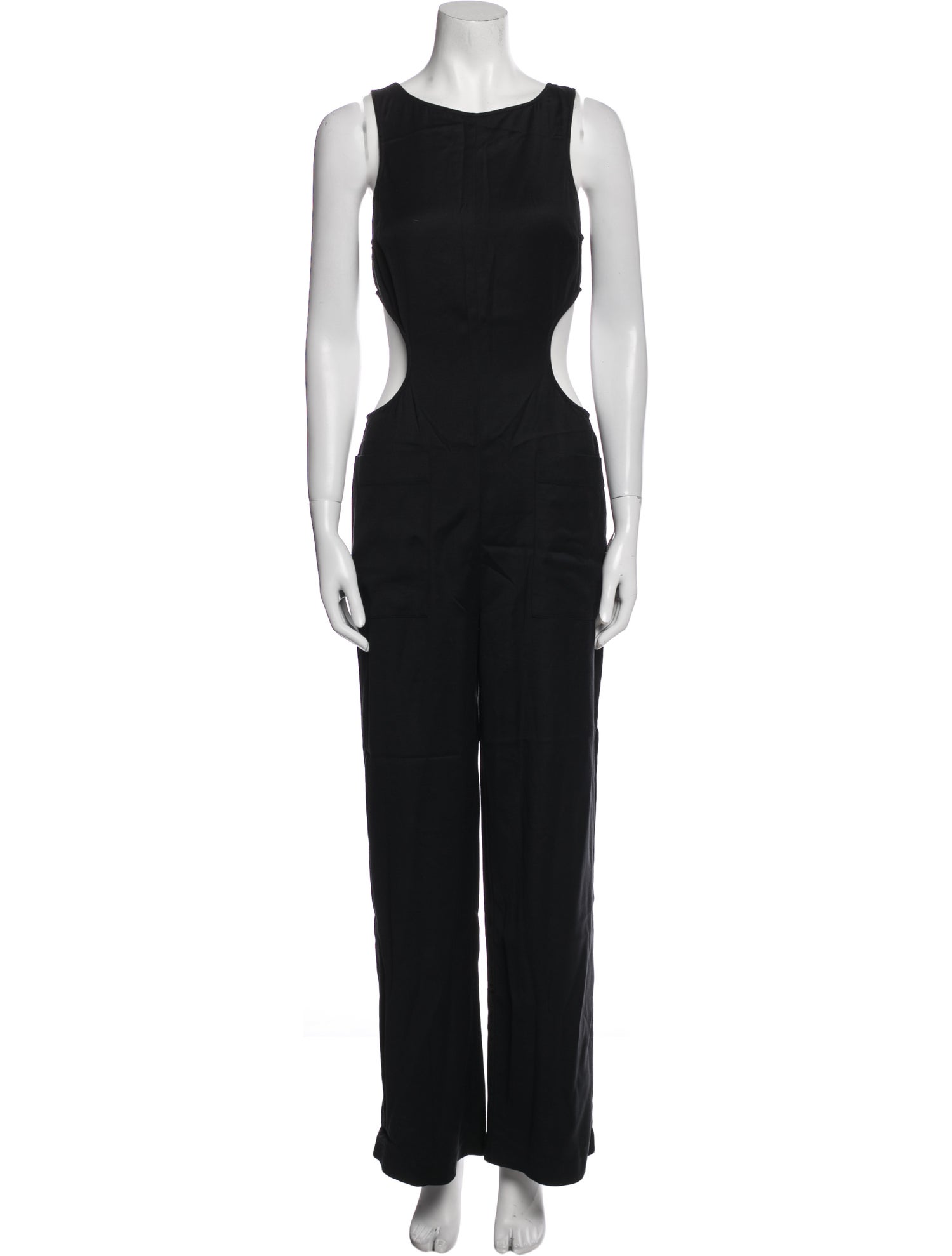 Cult Gaia Scoop Neck Jumpsuit