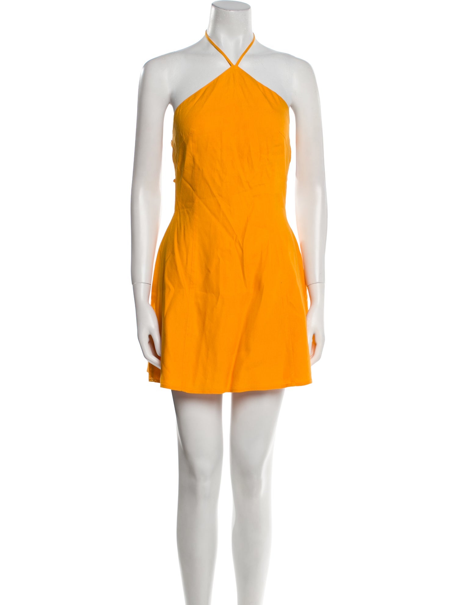 Cult Gaia Linen Mini Dress