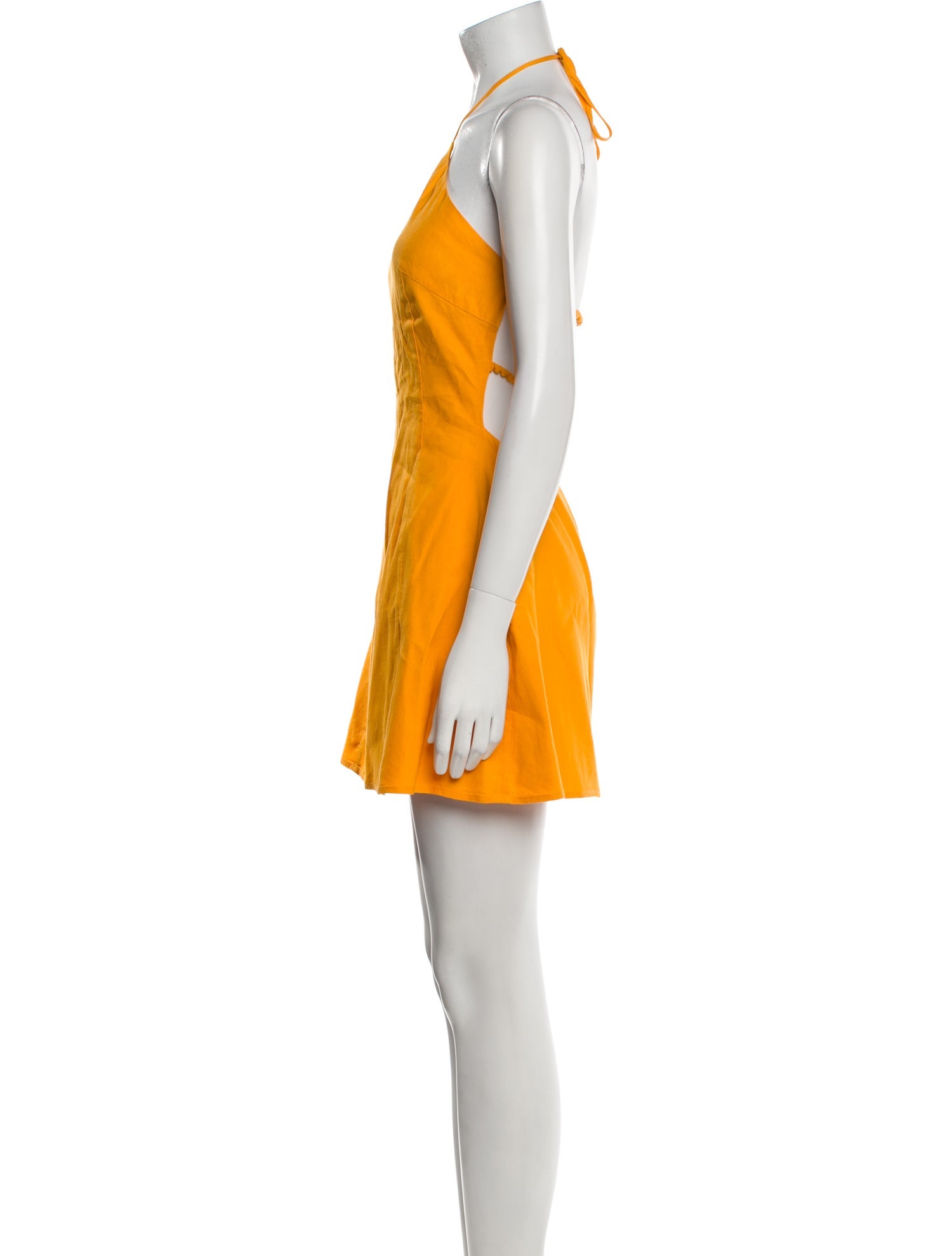 Cult Gaia Linen Mini Dress