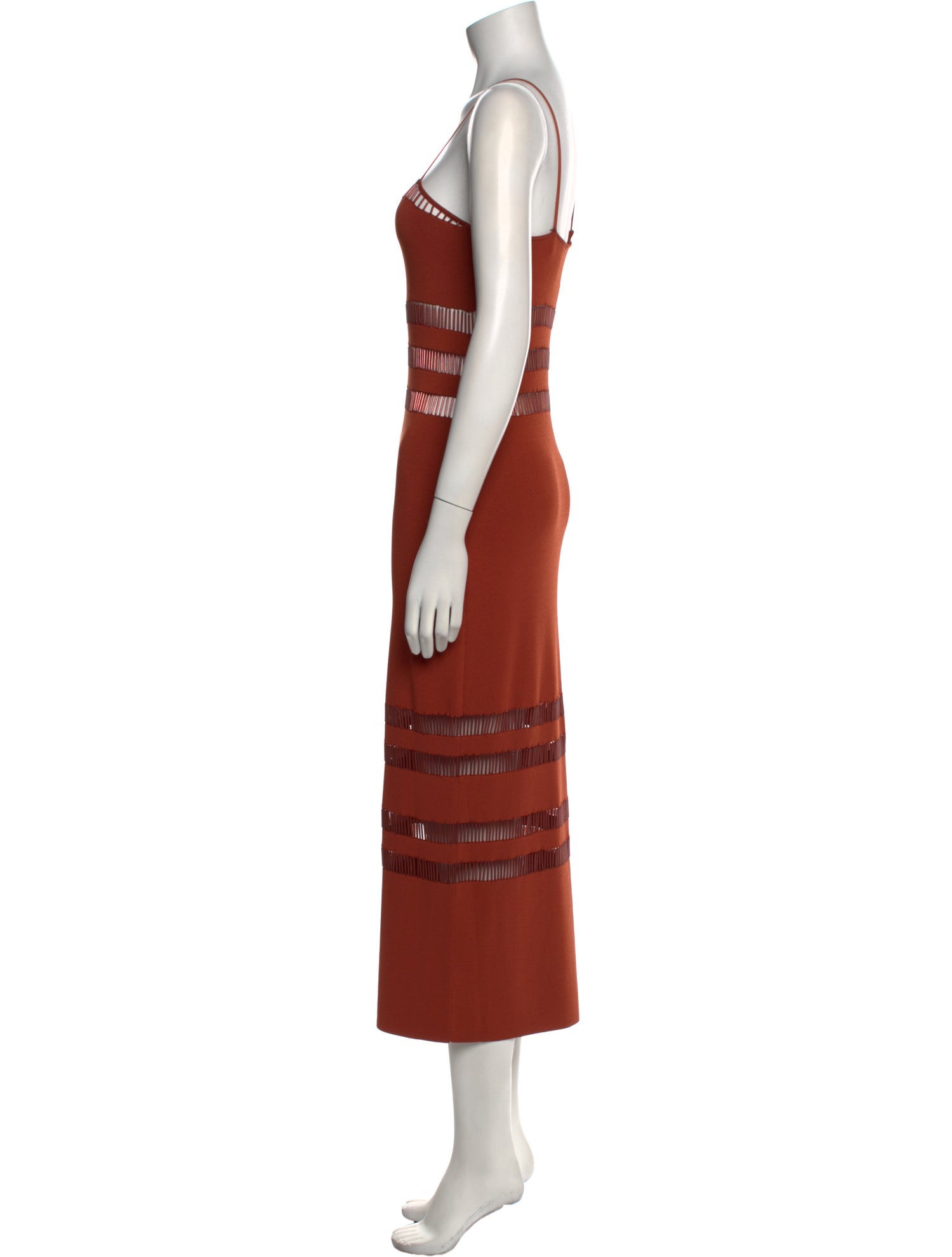 Cult Gaia Printed Long Dress