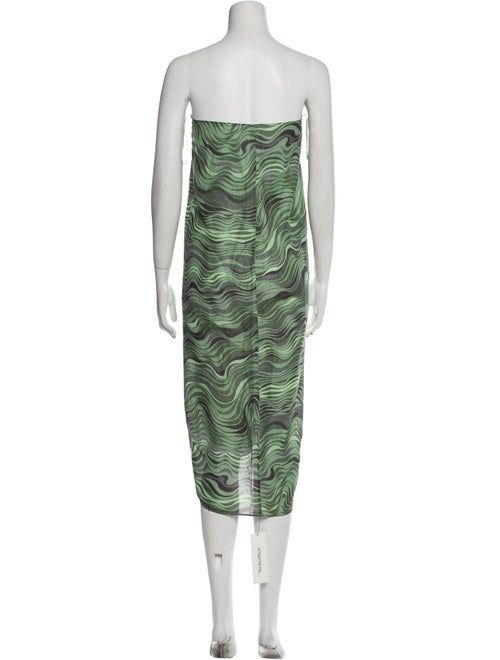 Cult Gaia Linen Knee-Length Dress