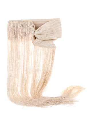 Cult Gaia Raffia Minaudière