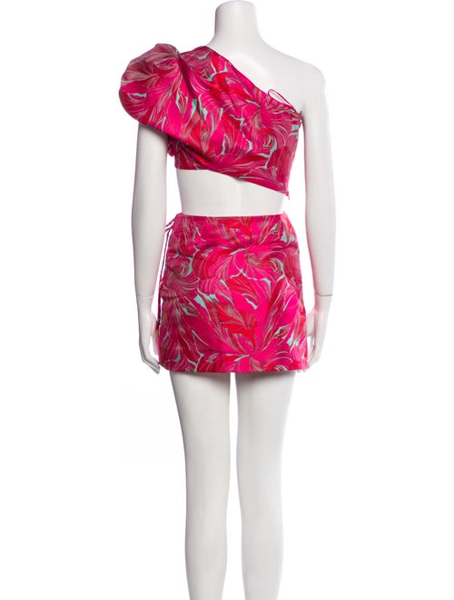 Cult Gaia Printed Skirt Set