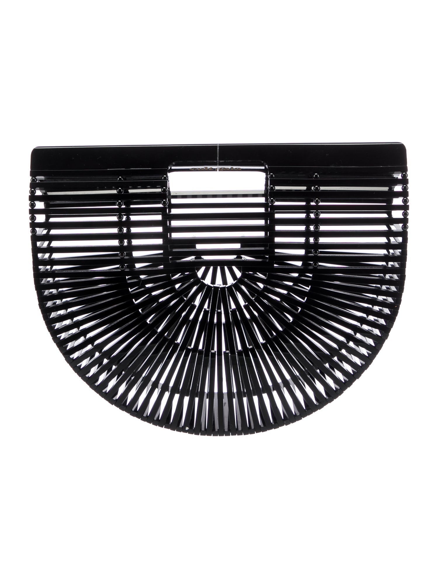 Cult Gaia Acrylic Top Handle Bag