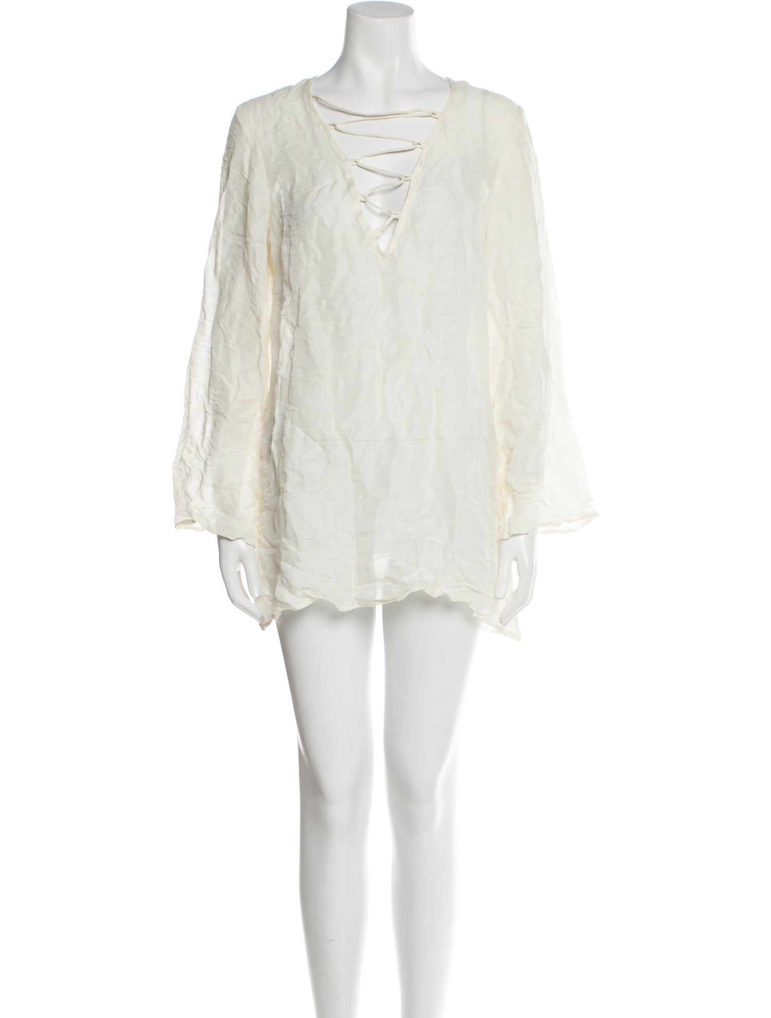 Cult Gaia Scoop Neck Mini Dress