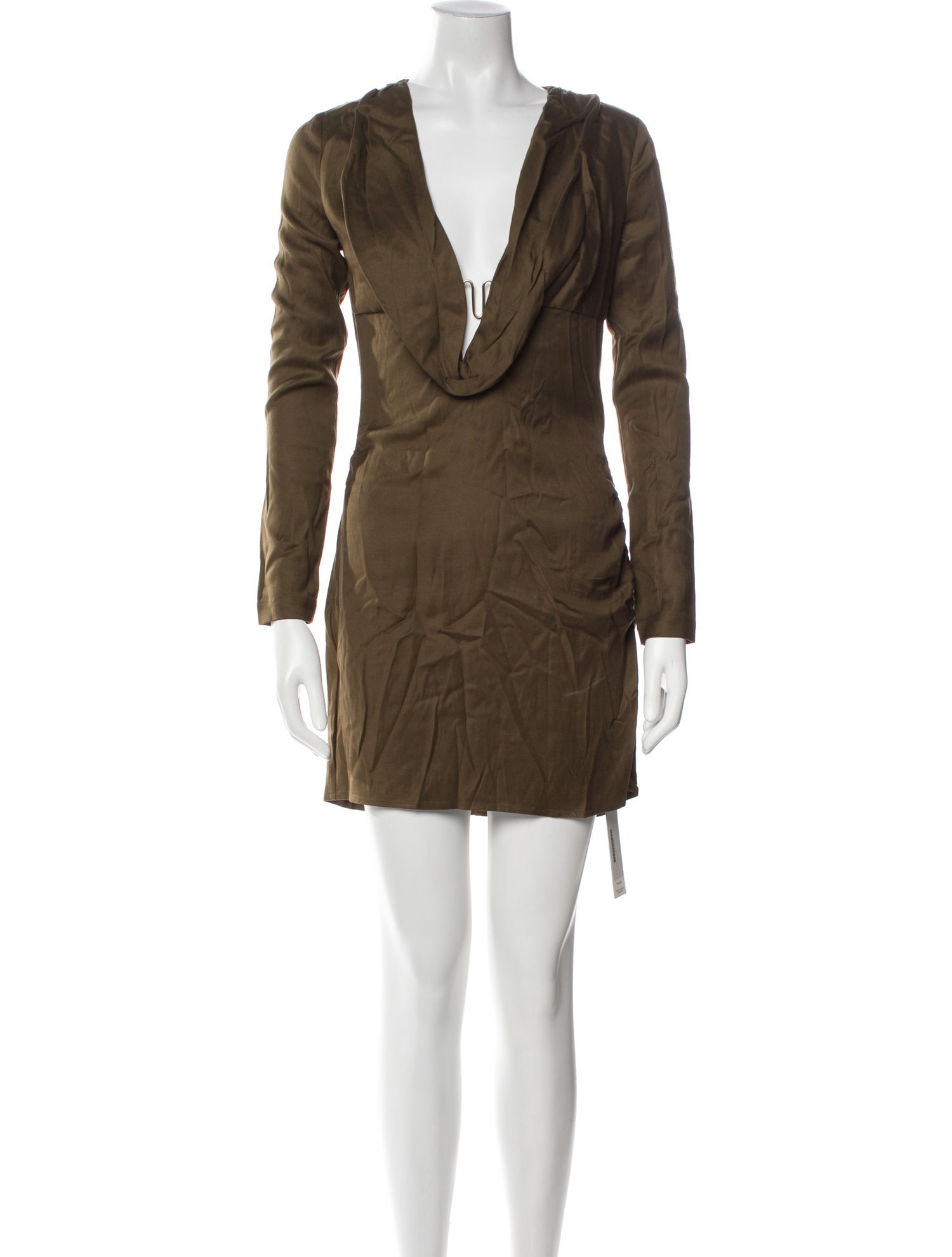 Cult Gaia V-Neck Mini Dress