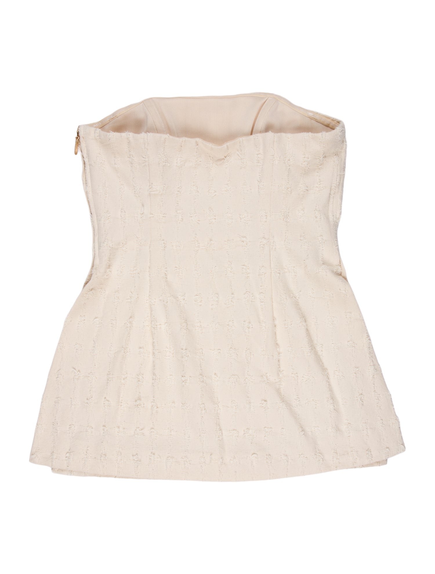 Cult Gaia Strapless Crop Top