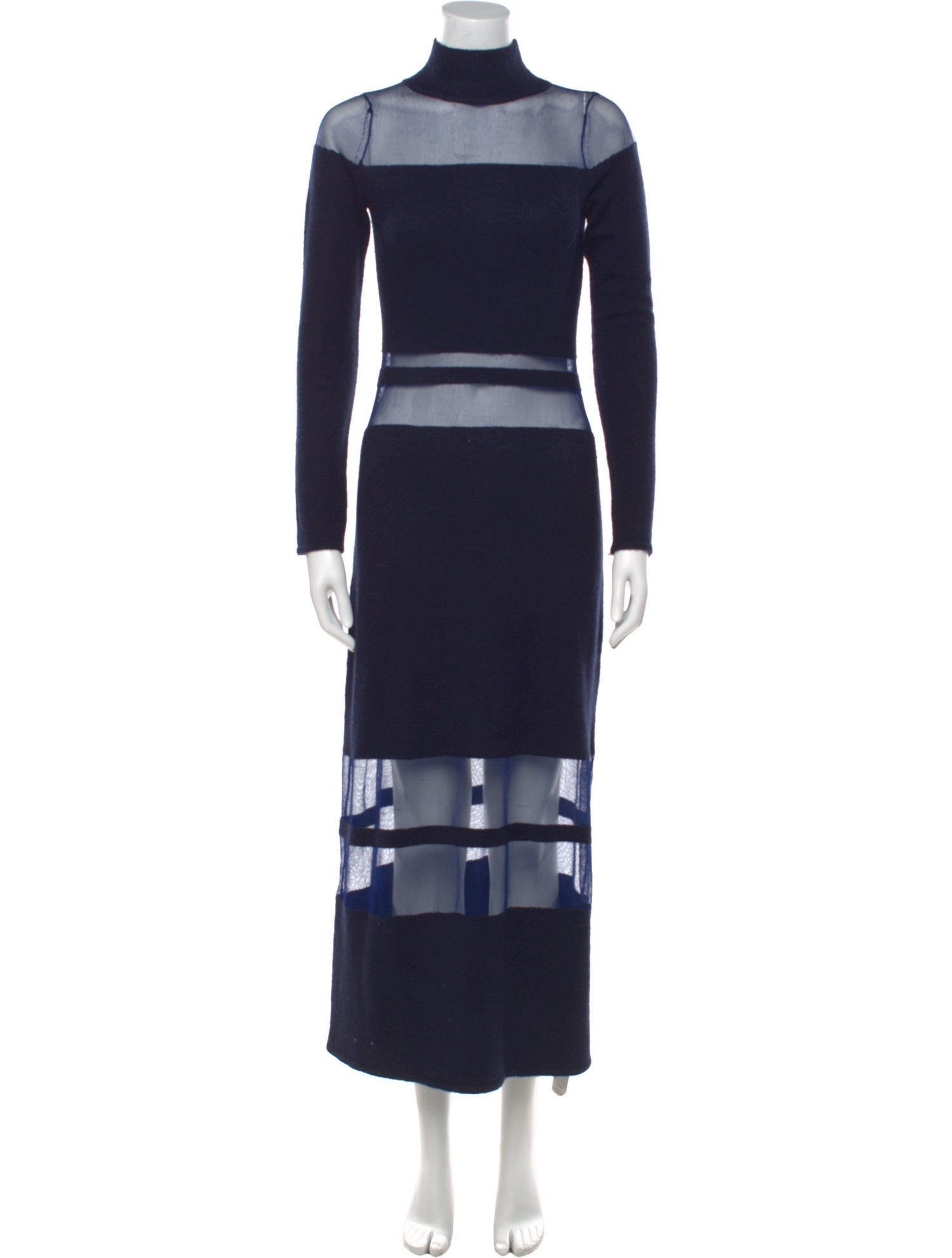 Cult Gaia Mock Neck Long Dress