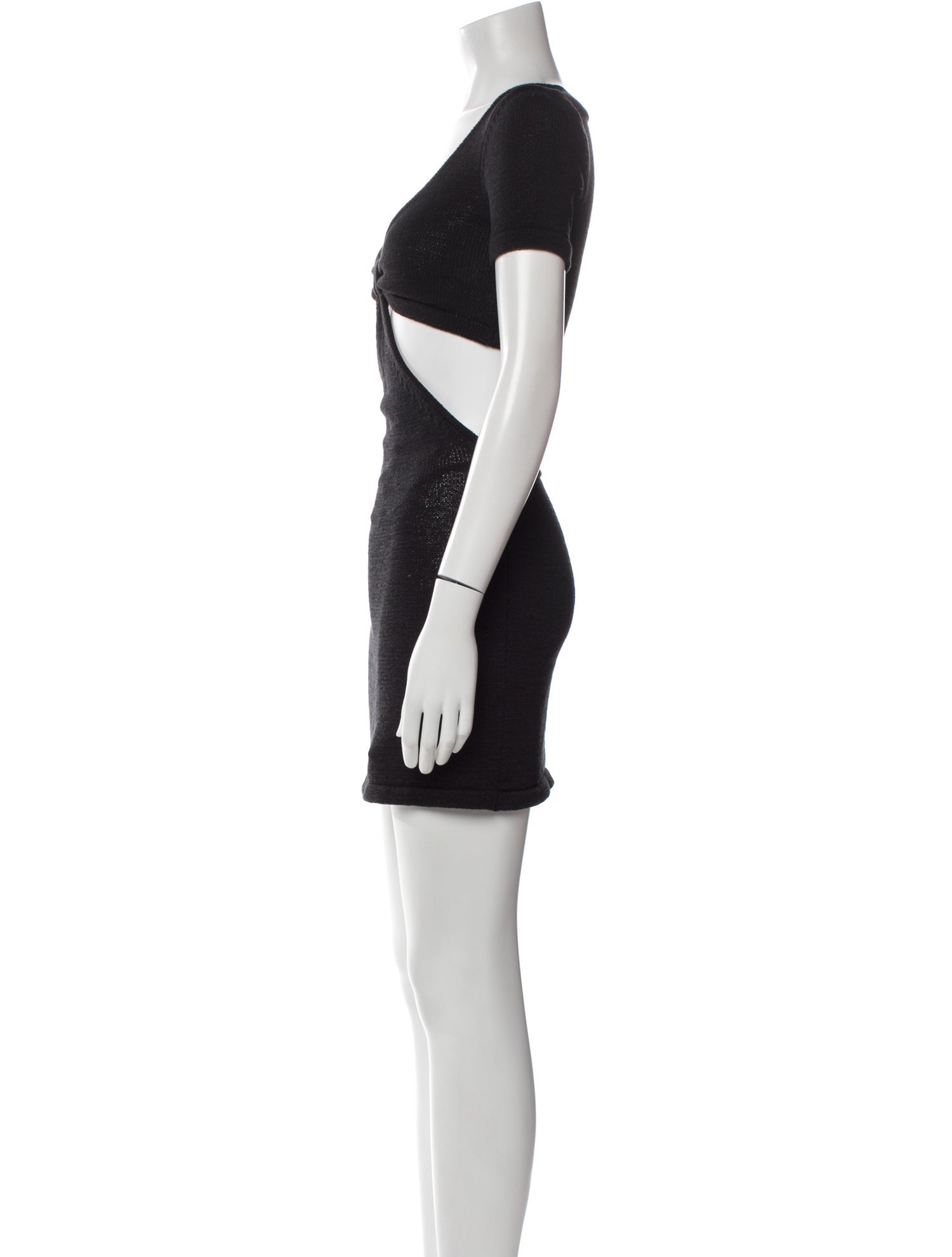 Cult Gaia V-Neck Mini Dress