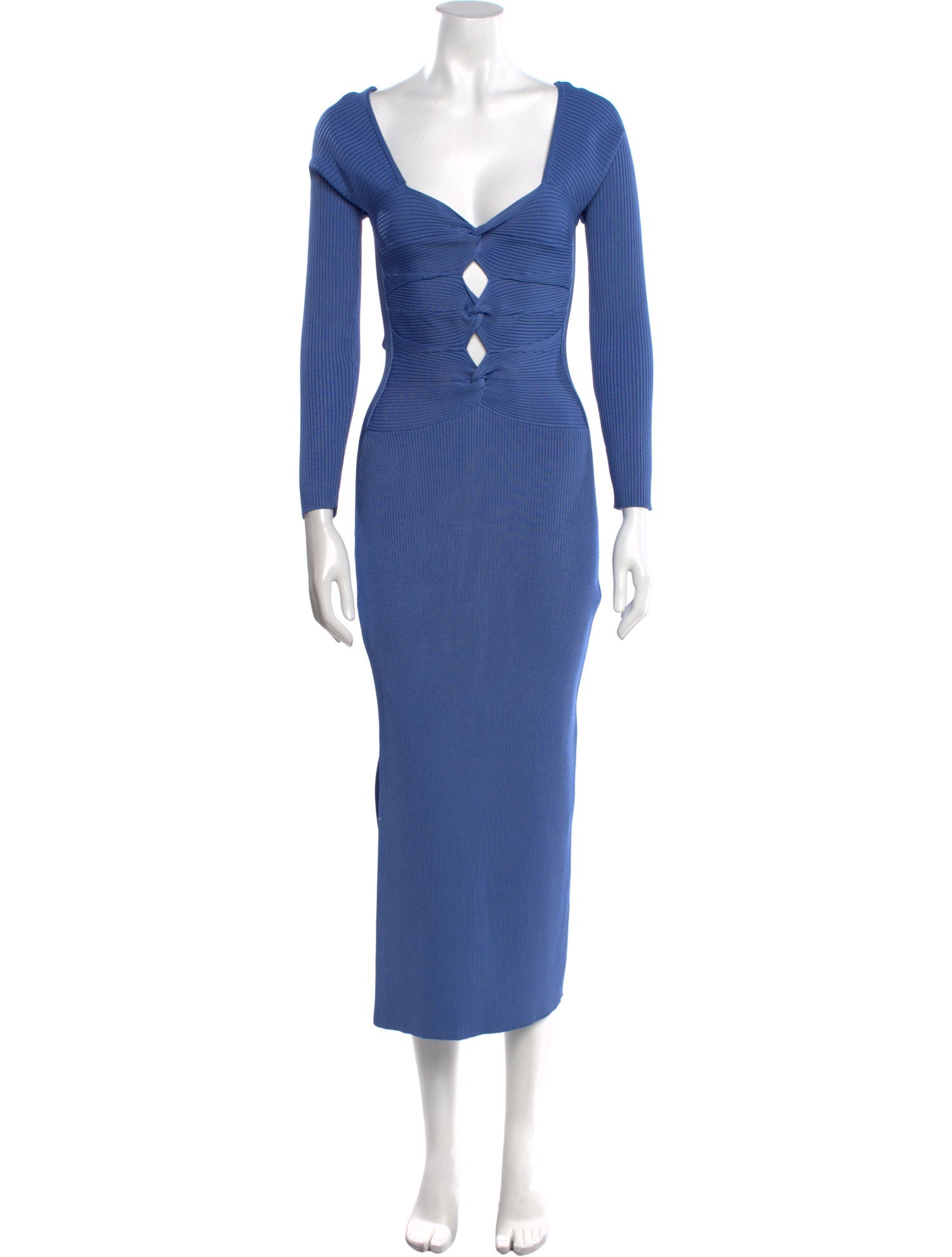 Cult Gaia V-Neck Long Dress