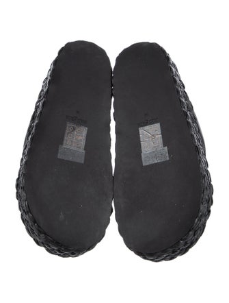 Cult Gaia Leather Slides