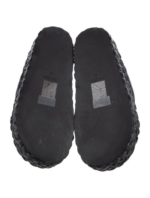 Cult Gaia Leather Slides