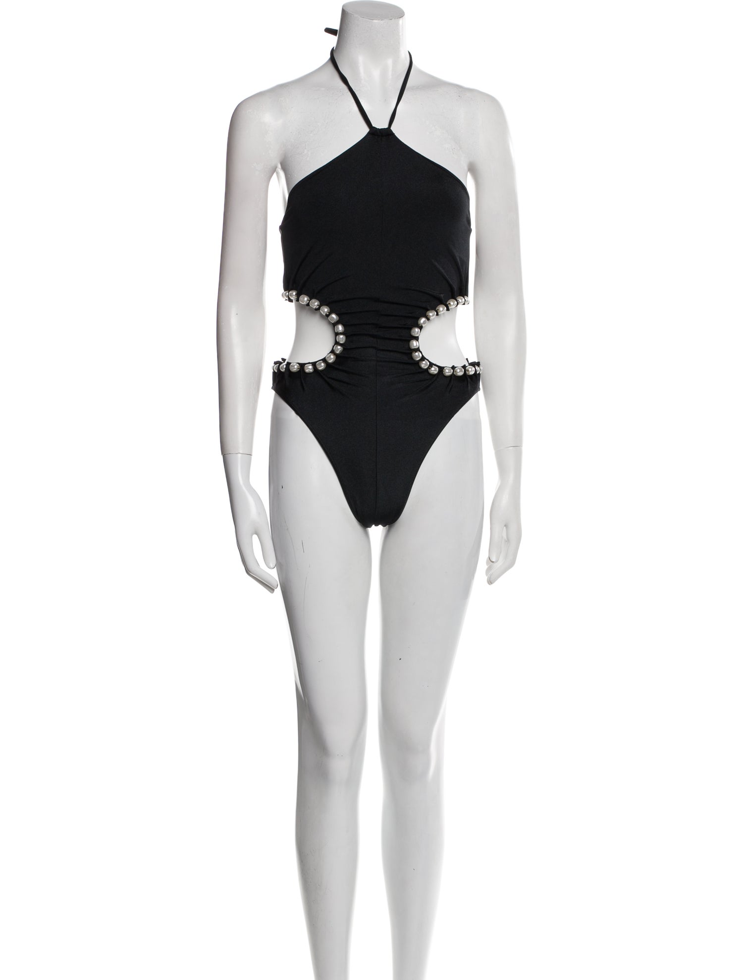 Cult Gaia Cutout Accent One-Piece