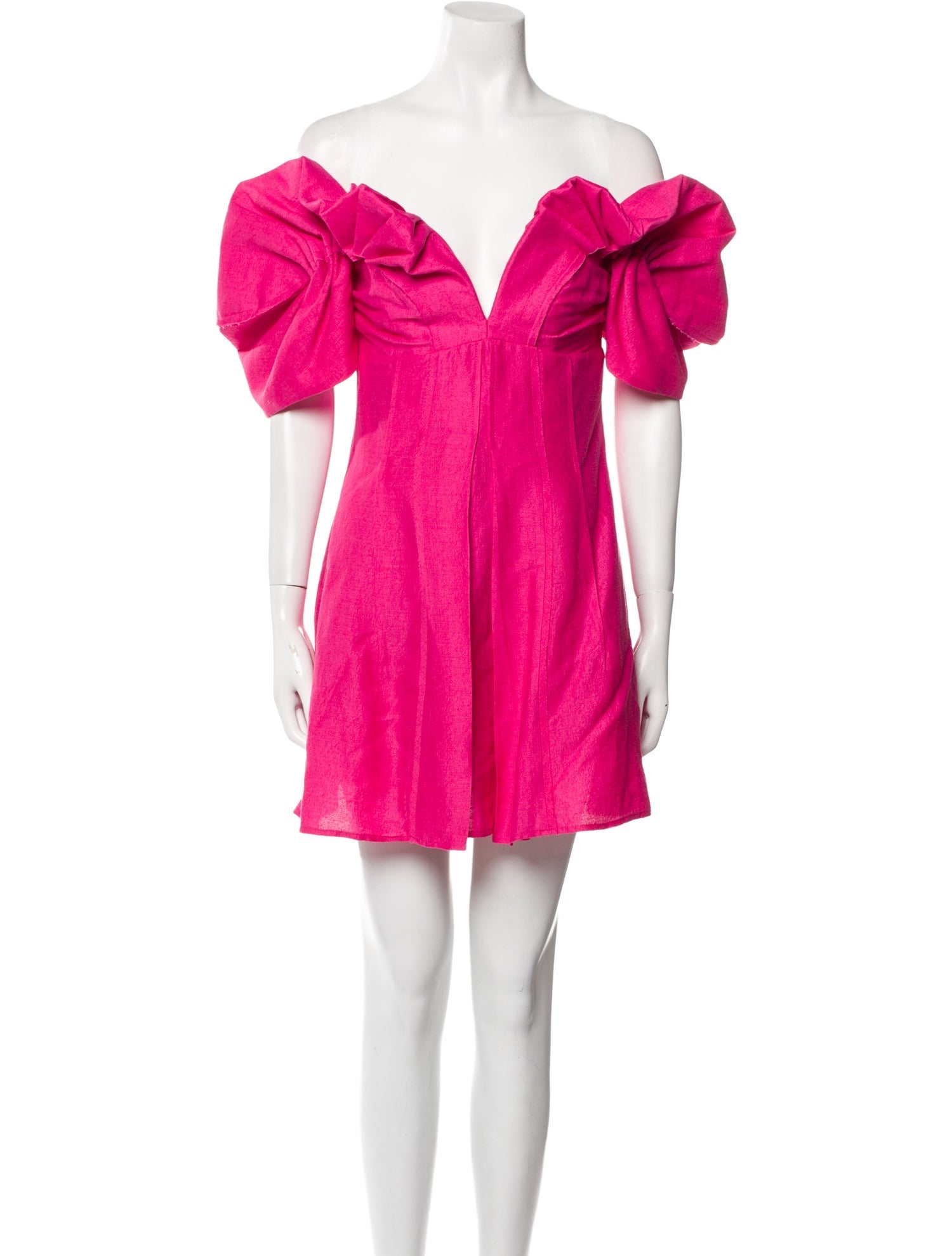 Cult Gaia Off-The-Shoulder Mini Dress