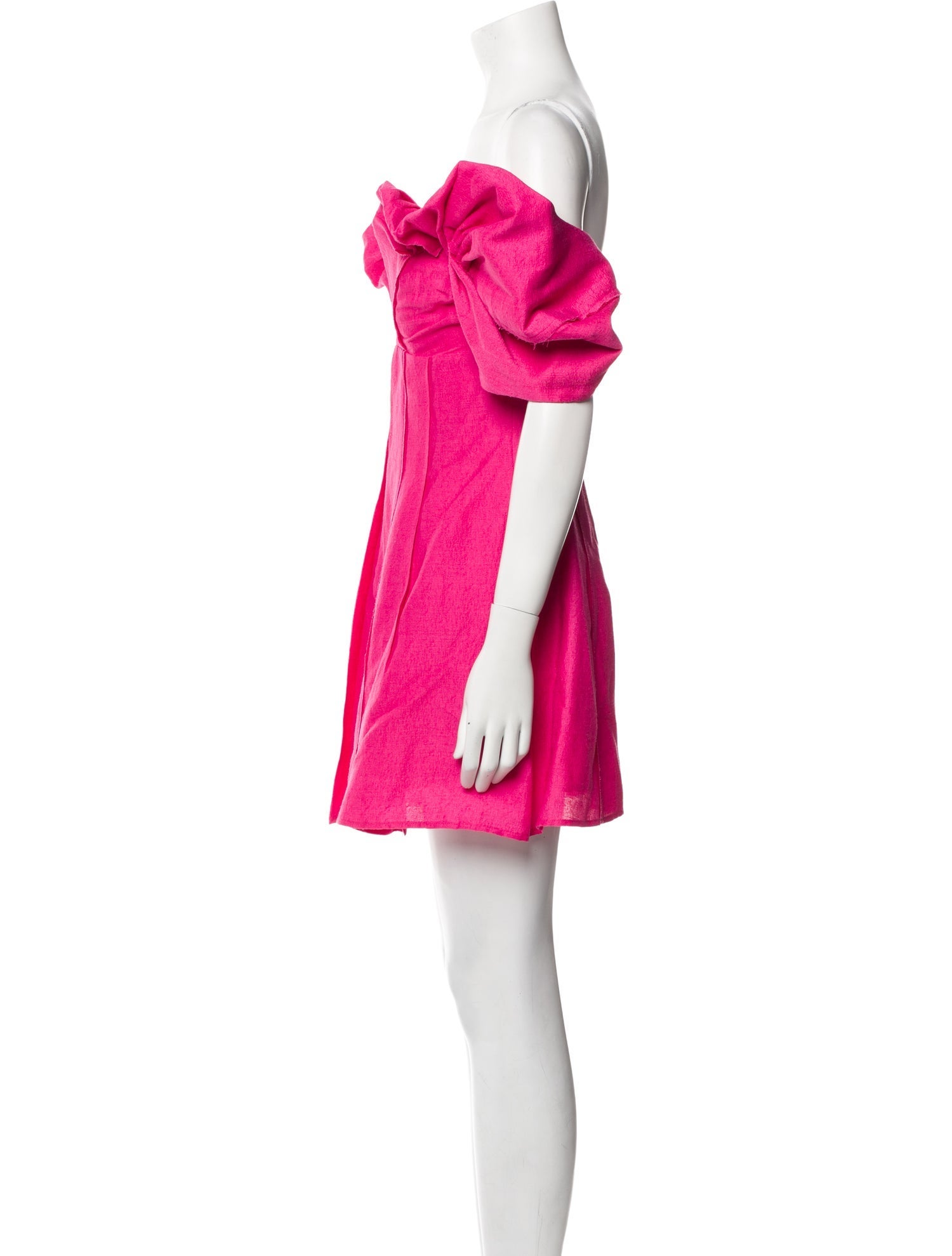 Cult Gaia Off-The-Shoulder Mini Dress