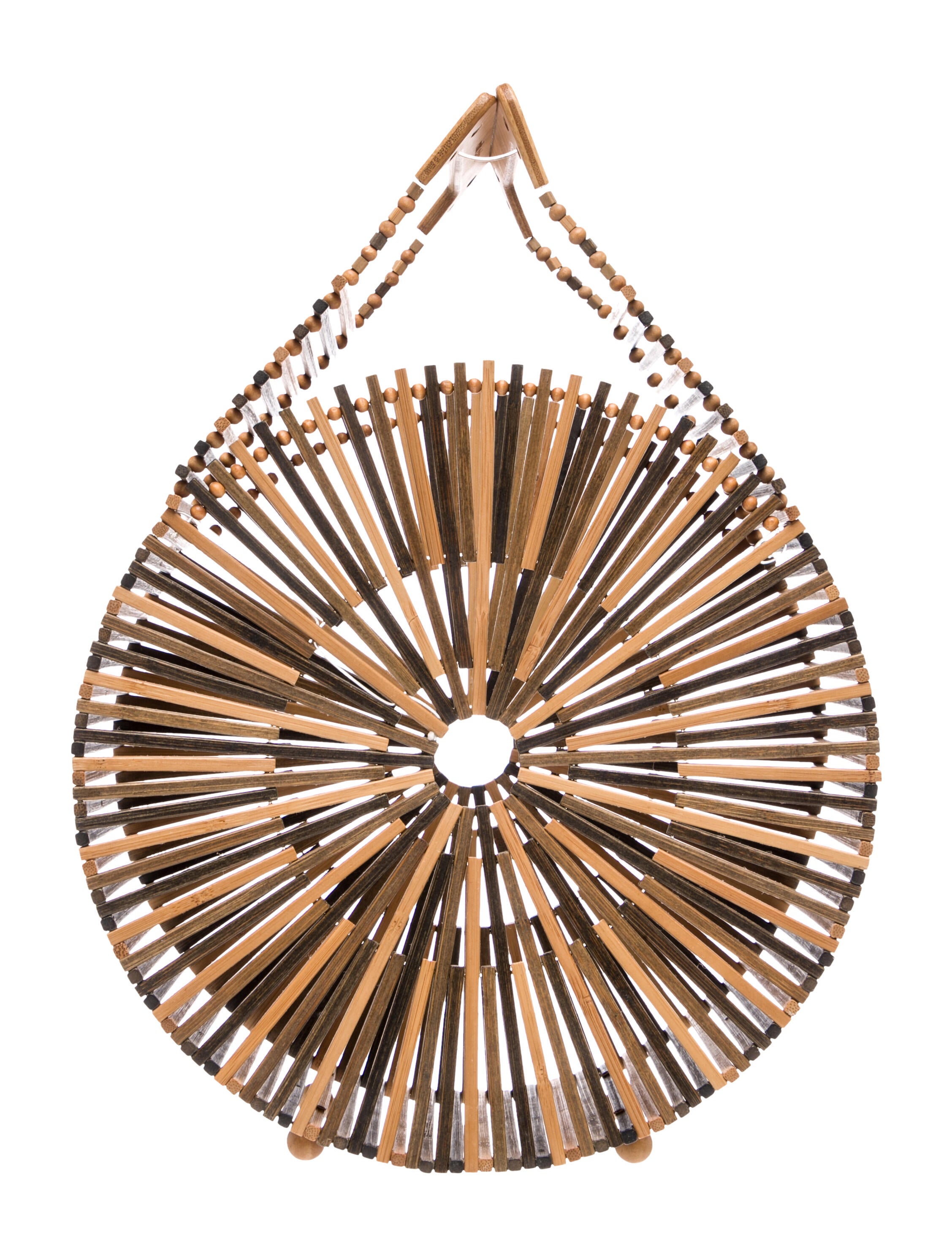 Cult Gaia Rattan Top Handle Bag