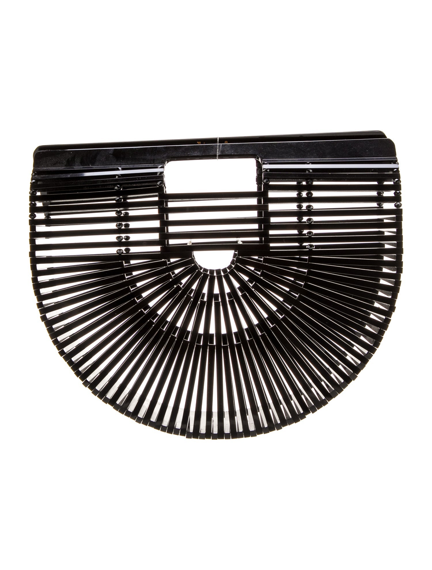 Cult Gaia Acrylic Top Handle Bag