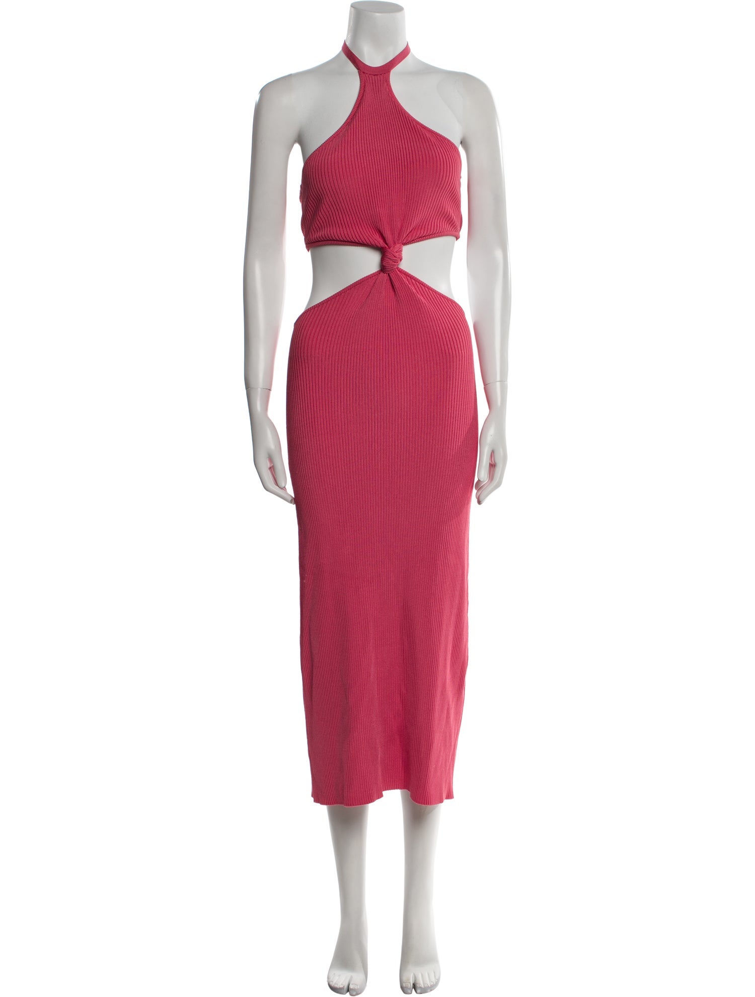 Cult Gaia Halterneck Midi Length Dress