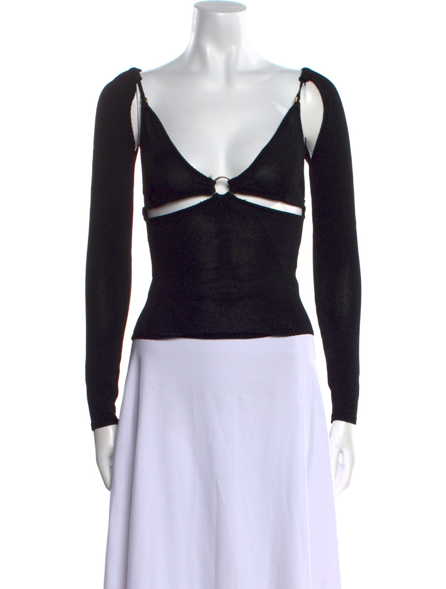 Cult Gaia V-Neck Sweater