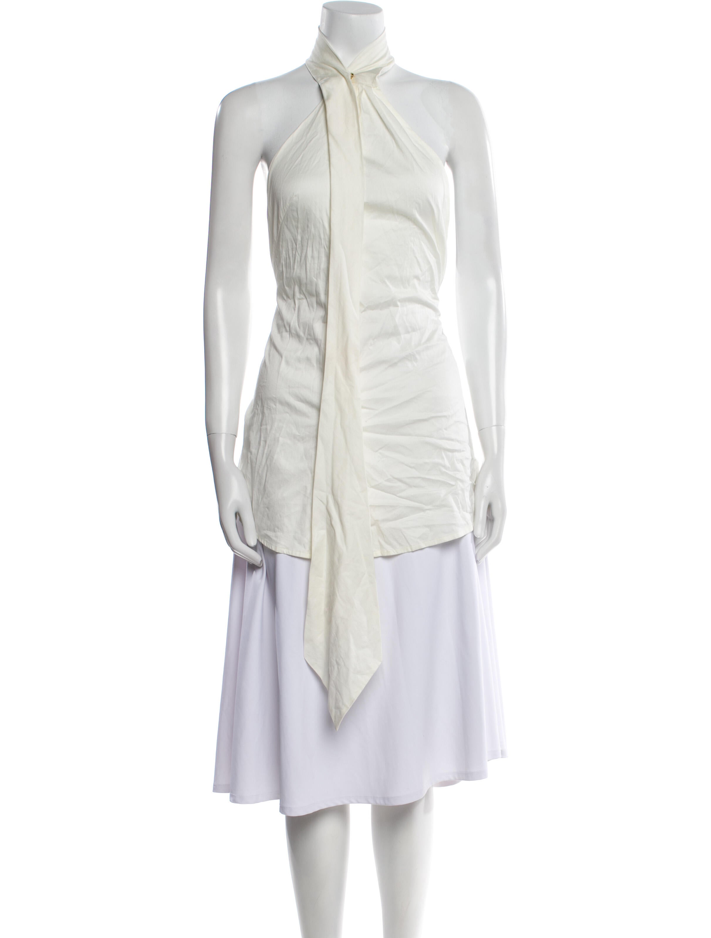 Cult Gaia Halterneck Sleeveless Tunic