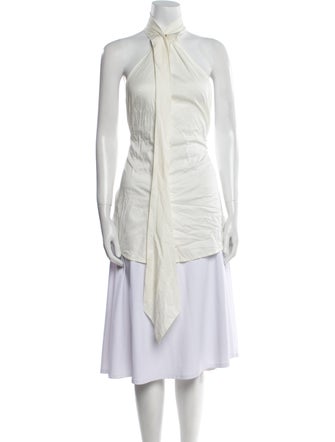 Cult Gaia Halterneck Sleeveless Tunic