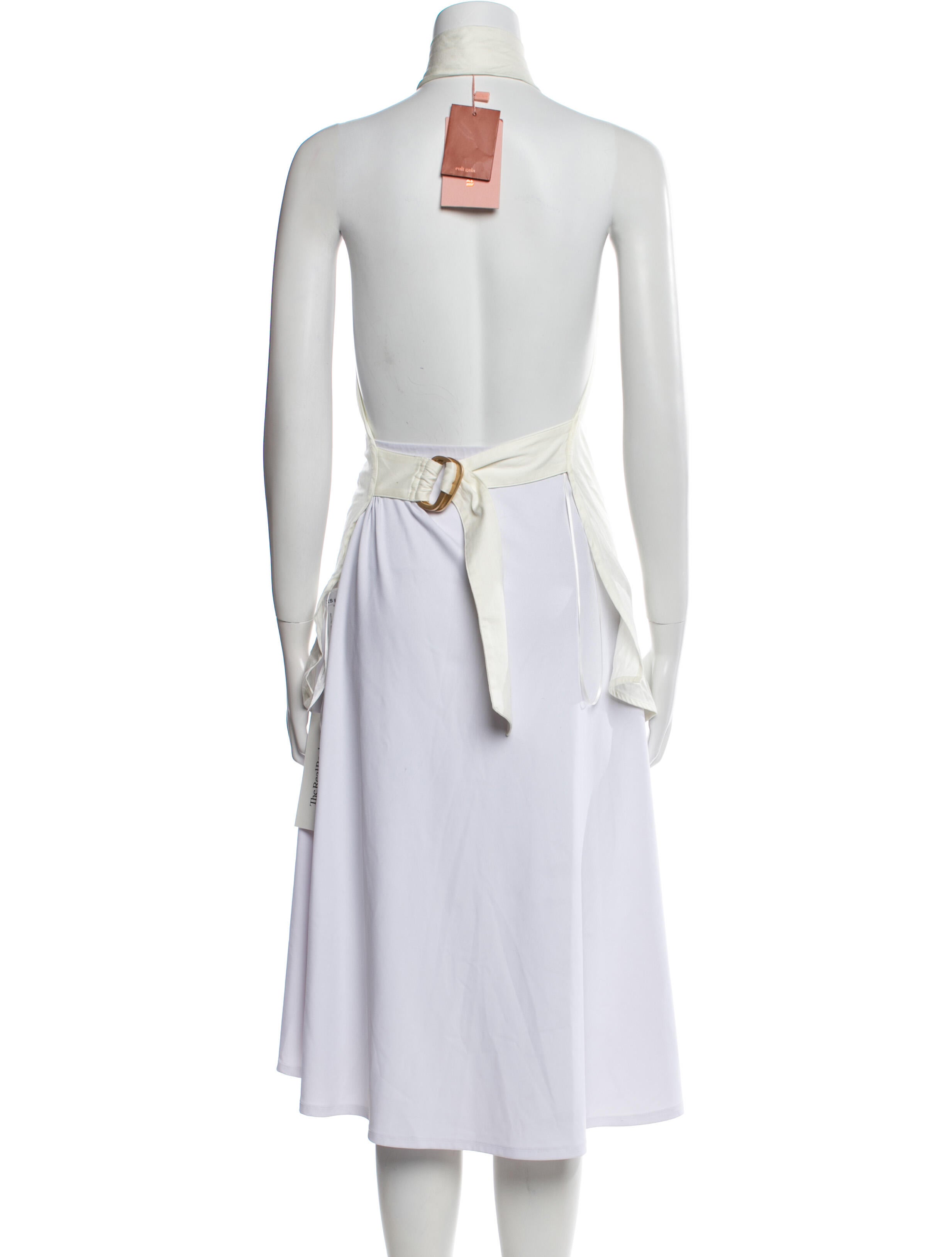 Cult Gaia Halterneck Sleeveless Tunic