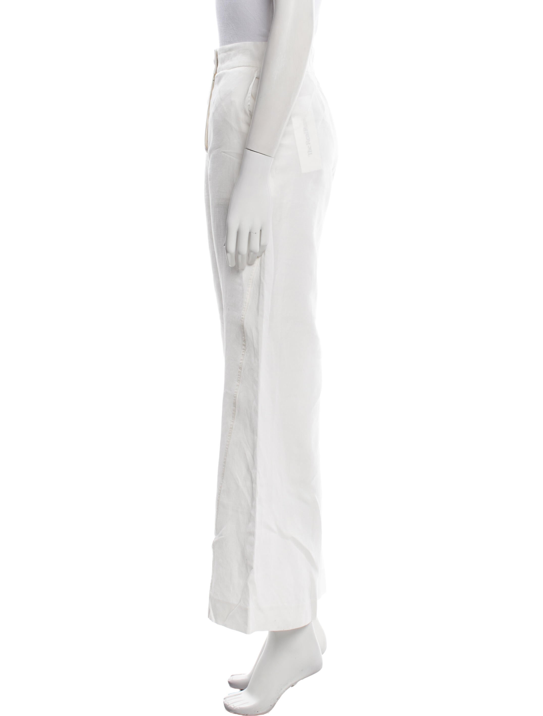 Cult Gaia Linen Wide Leg Pants