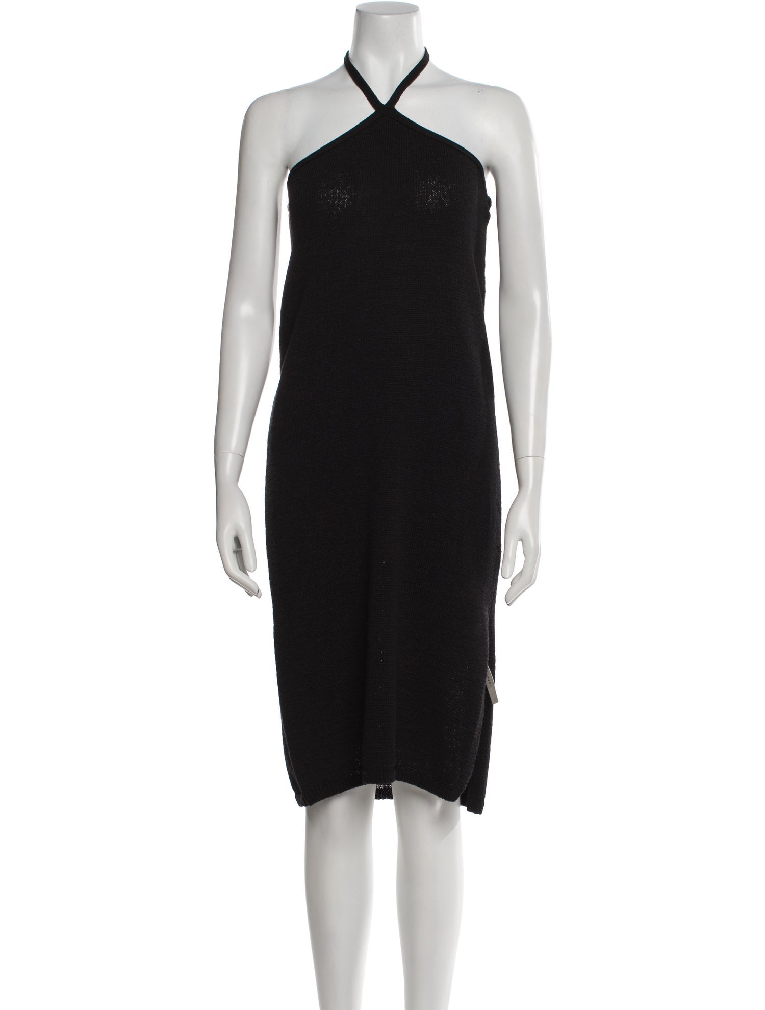 Cult Gaia Halterneck Knee-Length Dress