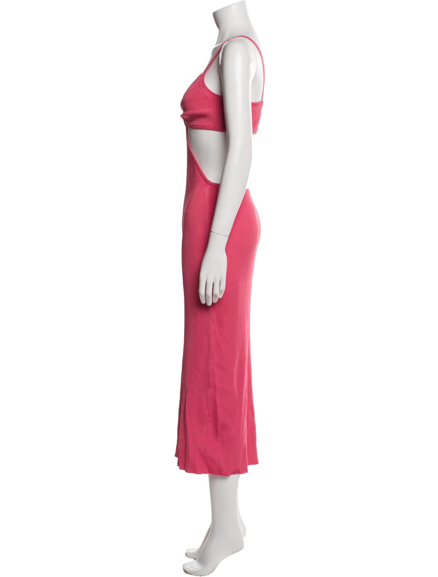 Cult Gaia V-Neck Long Dress