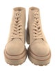 Cult Gaia Suede Combat Boots