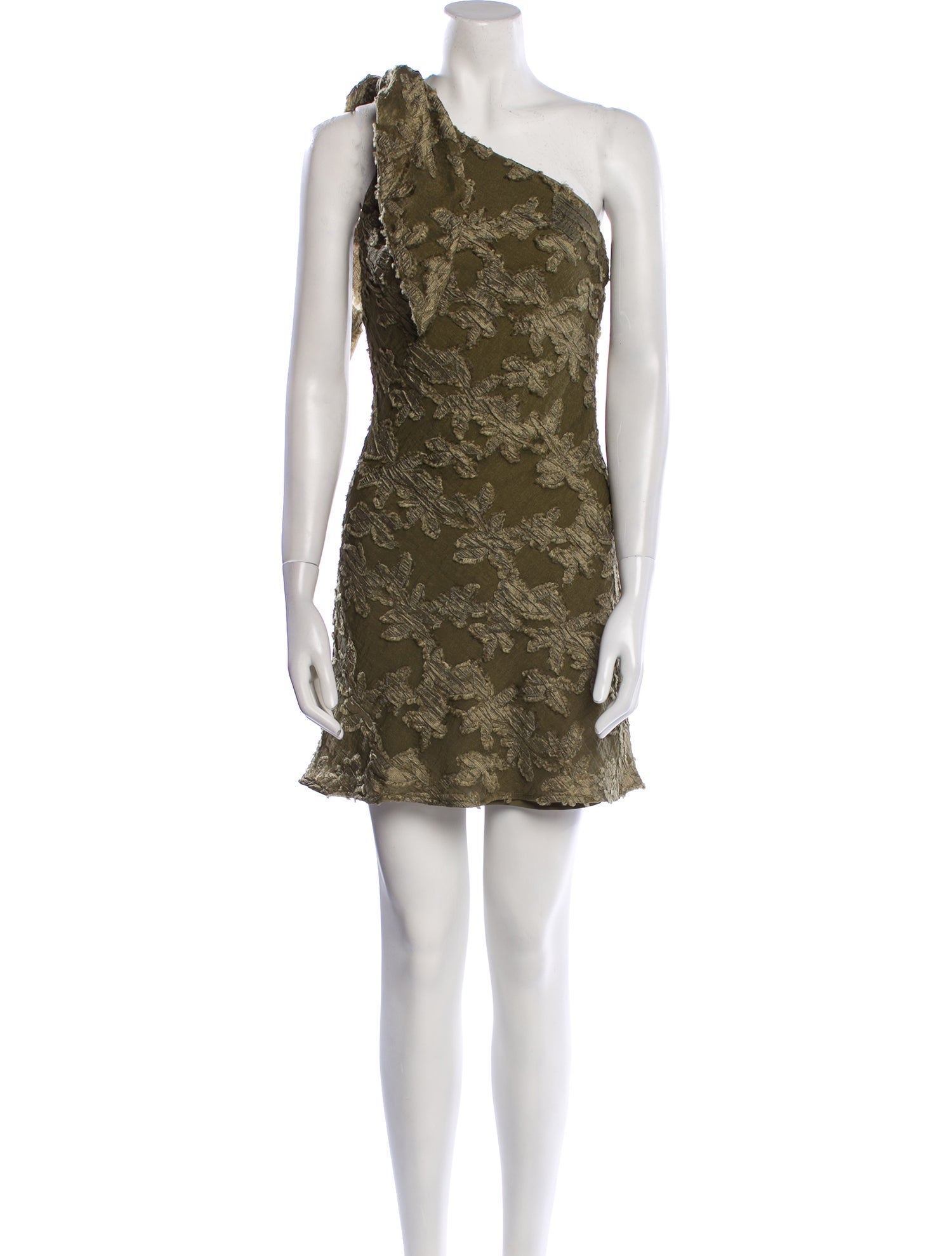 Cult Gaia Printed Mini Dress