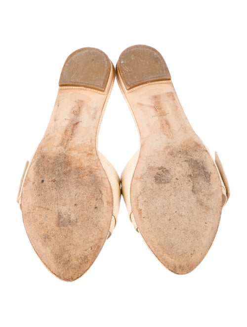 Cult Gaia Raffia Slides