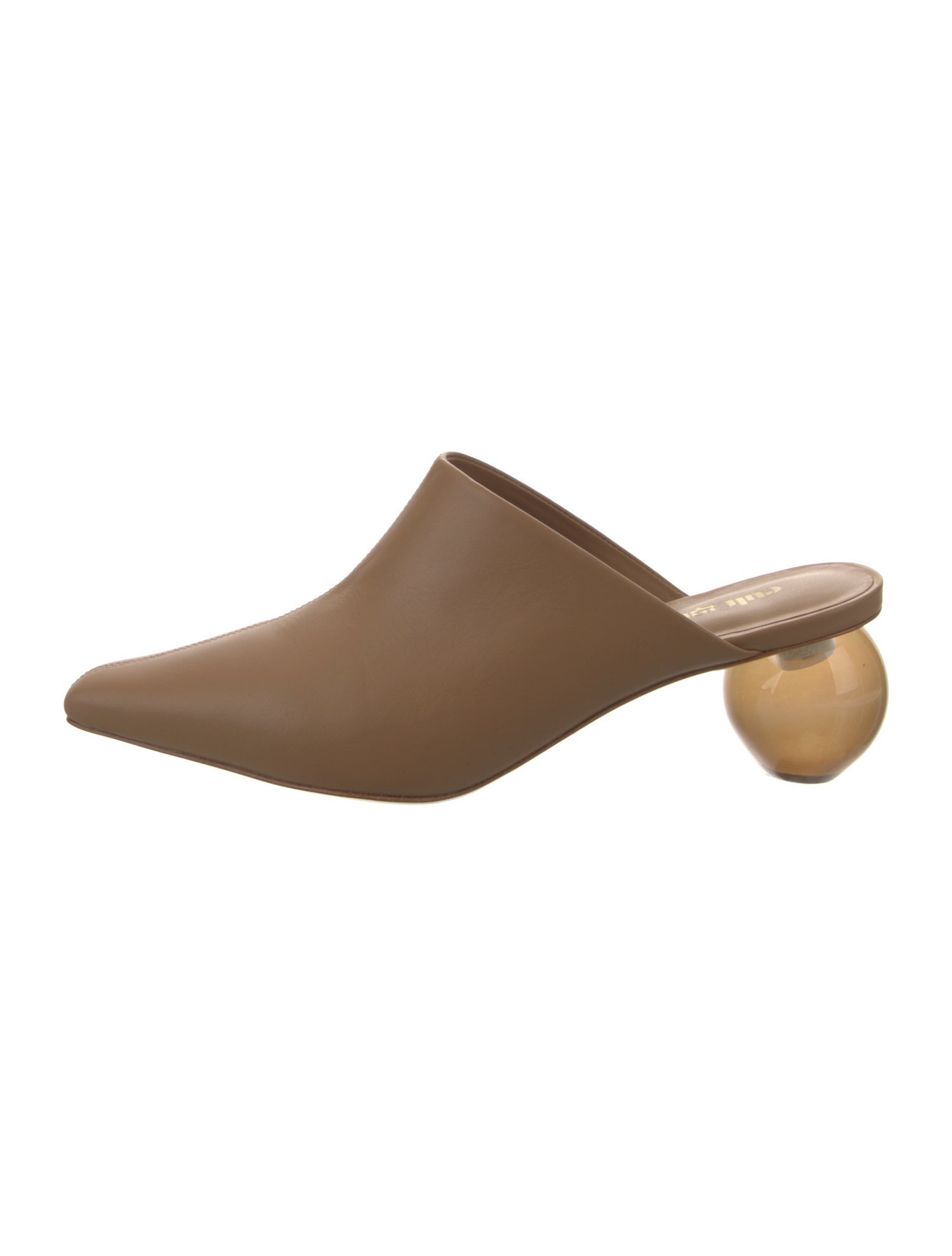 Cult Gaia Leather Mules