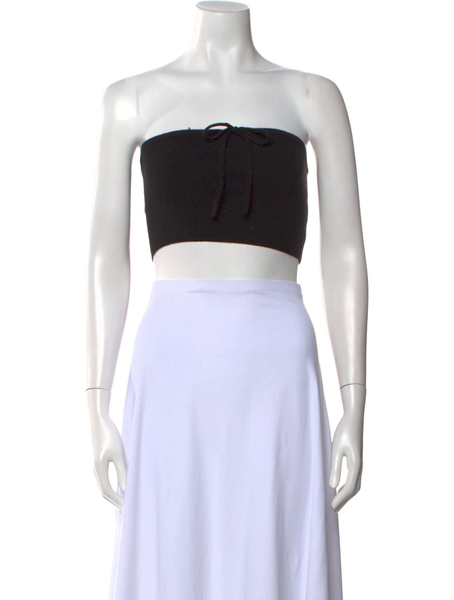 Cult Gaia Strapless Crop Top