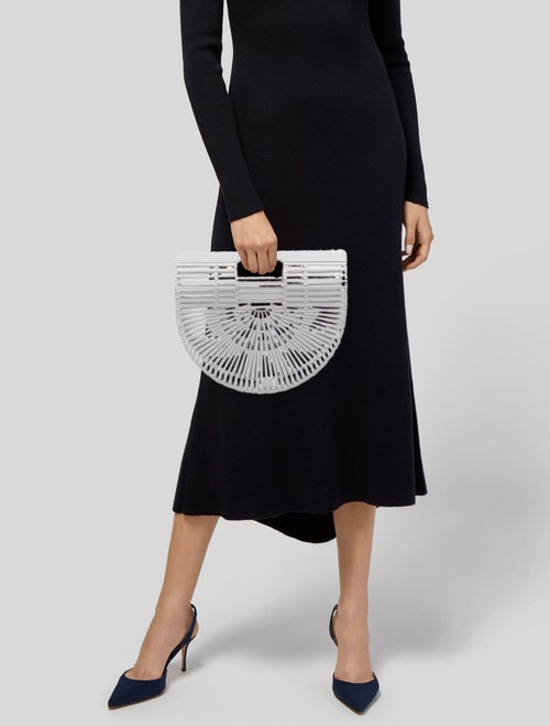 Cult Gaia Bamboo Clutch